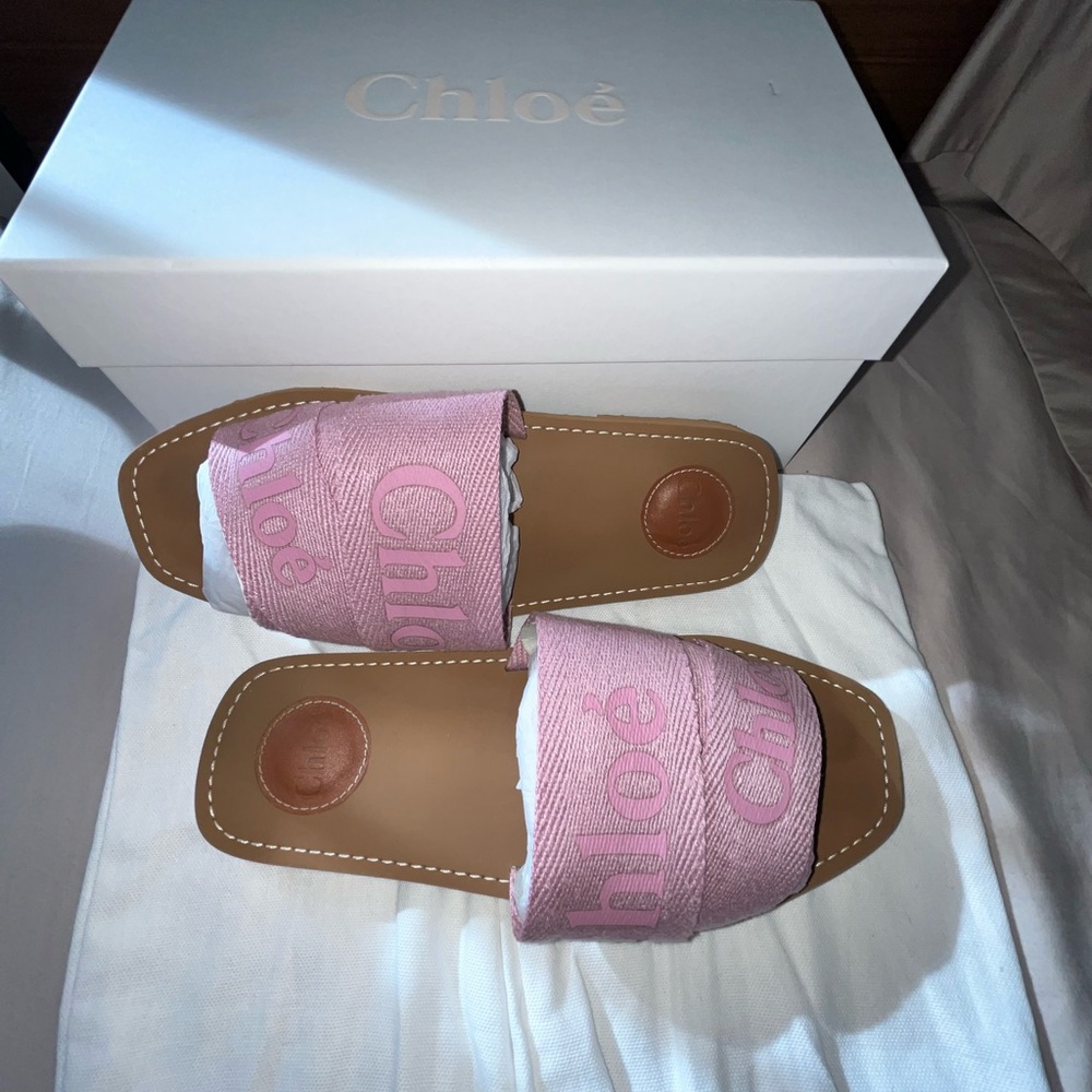 Chloe Purple Lilac Slides